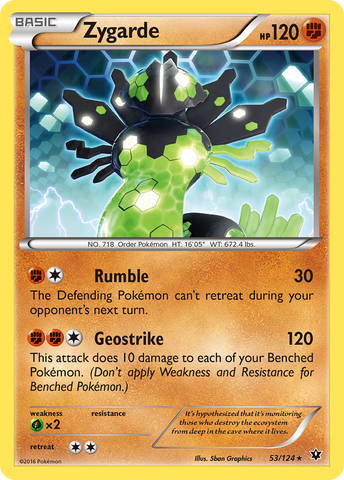 Zygarde (53/124) [XY : Collision des destins] 