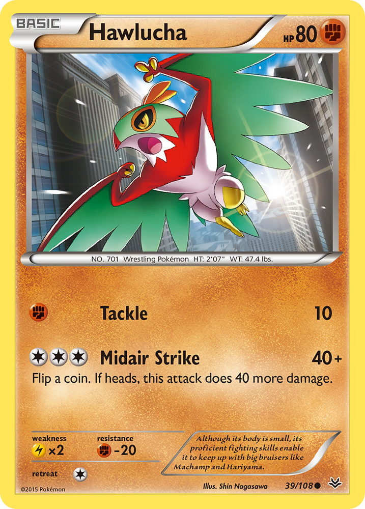 Hawlucha (39/108) [XY : Ciel rugissant] 