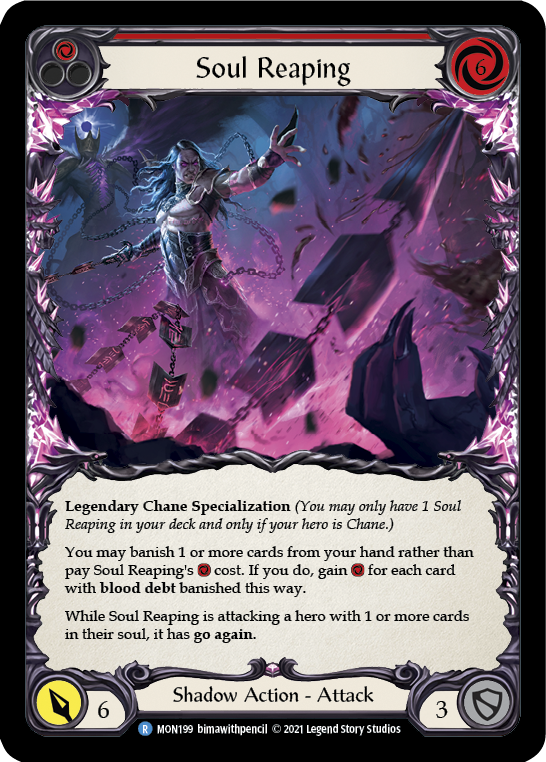 Soul Reaping [MON199-RF] (Monarch) 1ère édition Rainbow Foil 