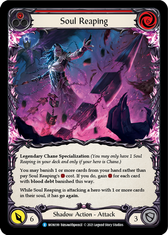 Soul Reaping [MON199-RF] (Monarch) 1ère édition Rainbow Foil 