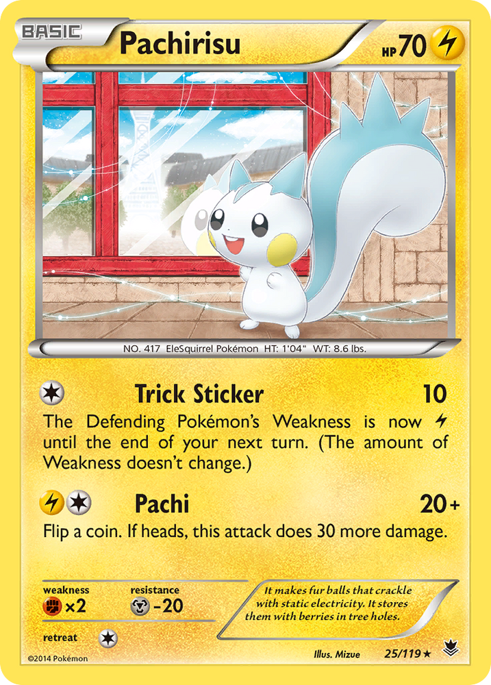 Pachirisu (25/119) [XY : Forces fantômes] 