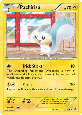 Pachirisu (25/119) [XY : Forces fantômes] 