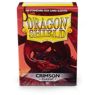 Dragon Shield : Pochettes standard 100 ct – Crimson (Classique) 