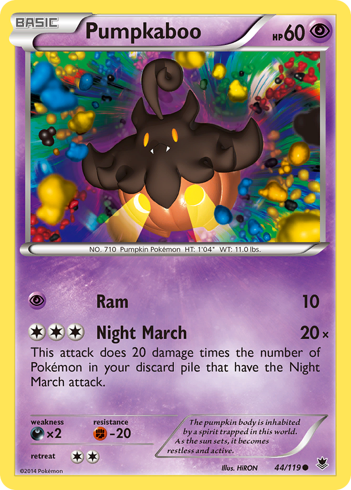 Pumpkaboo (44/119) [XY : Forces fantômes] 