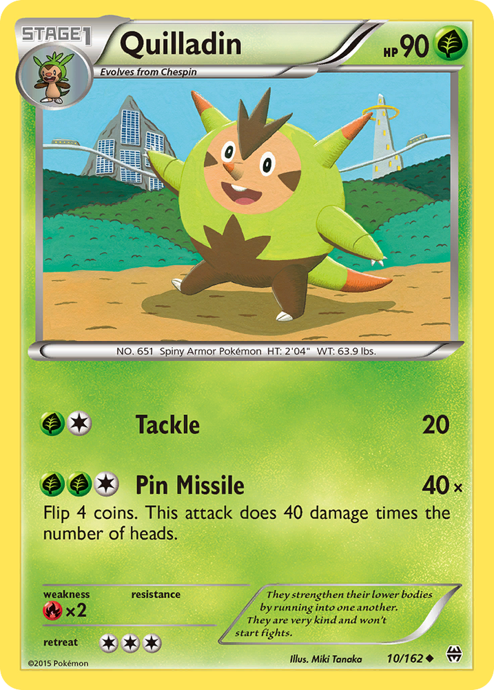 Quilladin (10/162) [XY : PERCÉE] 