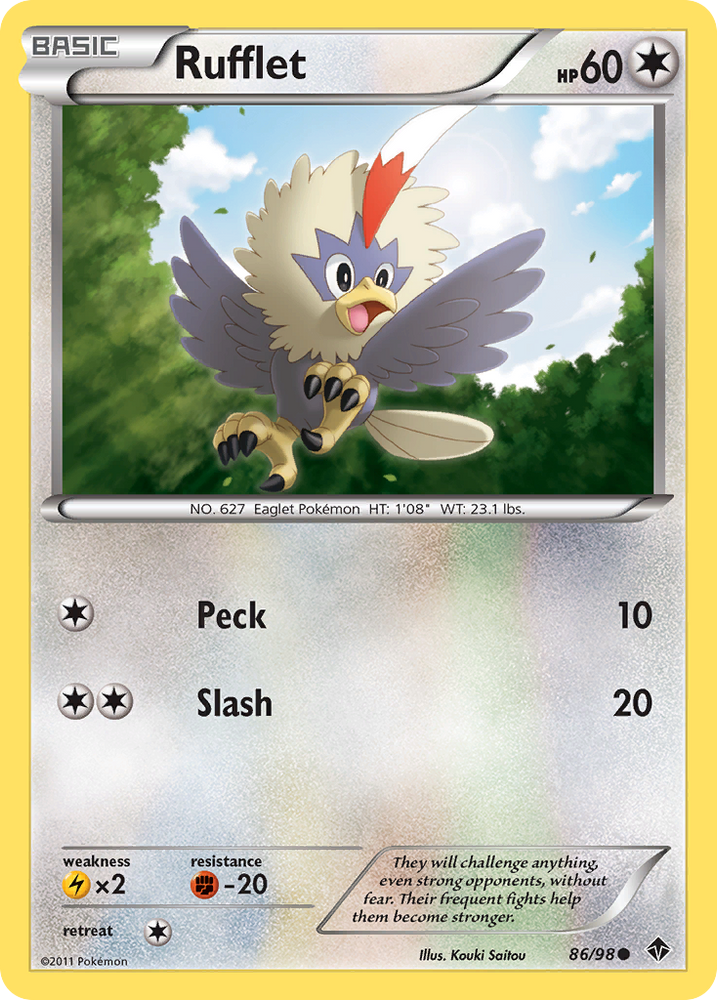 Rufflet (86/98) [Noir et blanc : puissances émergentes] 