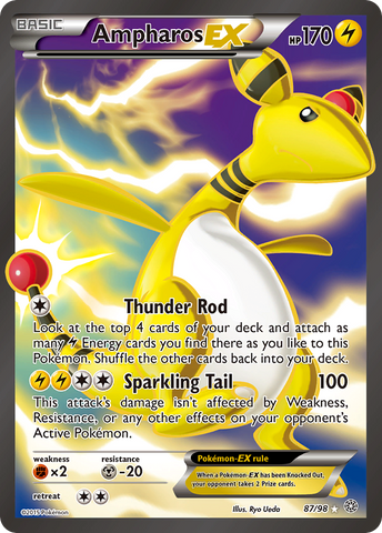 Ampharos EX (87/98) [XY : Origines anciennes] 