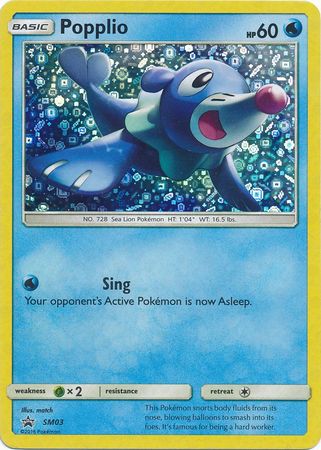 Popplio (SM03) (Promo General Mills) [Soleil et Lune : Promos Black Star] 