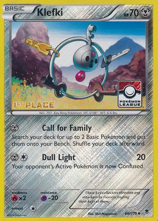 Klefki (66/119) (1ère place de la promotion de la Ligue) [XY : Forces fantômes] 