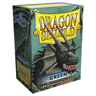 Dragon Shield : Pochettes standard 100 carats - Classique (Vert 'Verdante') 