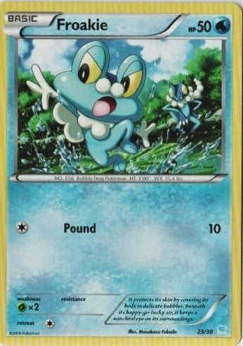 Froakie (23/30) [XY : Kit d'entraînement 3 - Suicune] 