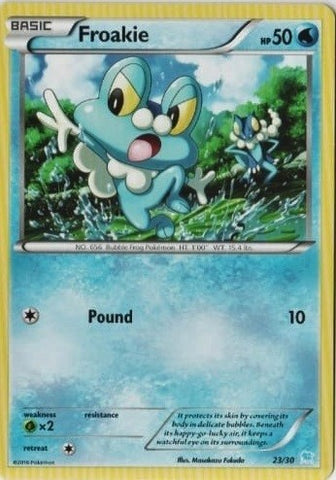 Froakie (23/30) [XY : Kit d'entraînement 3 - Suicune] 