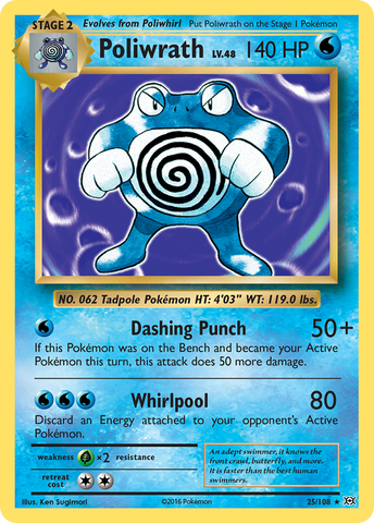 Poliwrath (25/108) [XY : Evolutions] 