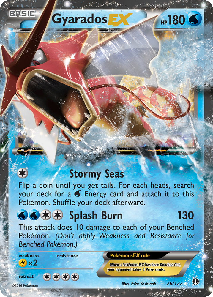 Léviator EX (26/122) [XY : point de rupture] 