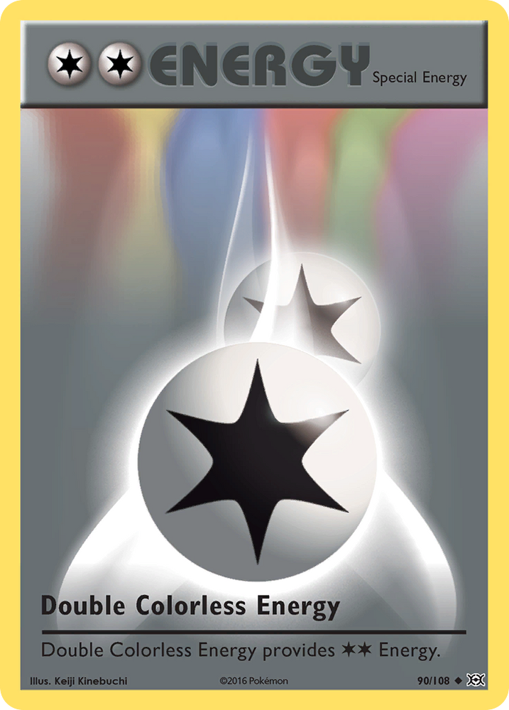 Double énergie incolore (90/108) [XY : Evolutions] 