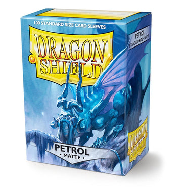 Dragon Shield : Pochettes standard 100 ct - Pétrole (mat) 