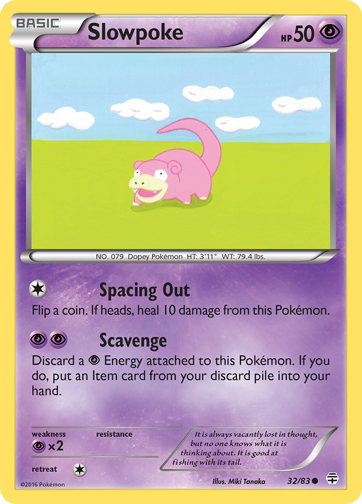 Slowpoke (32/83) [XY : Générations] 