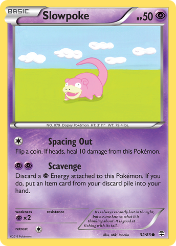 Slowpoke (32/83) [XY : Générations] 