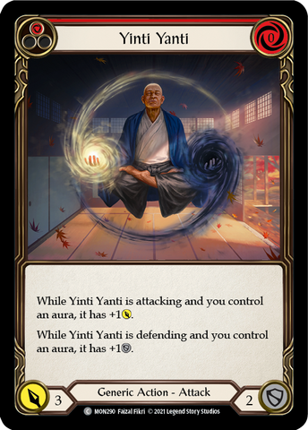 Yinti Yanti (Rouge) [MON290-RF] (Monarch) 1ère édition Rainbow Foil 