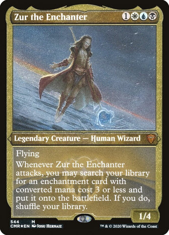 Zur l'Enchanteur (Gravé) [Commander Legends] 