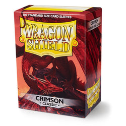 Dragon Shield : Pochettes standard 100 ct – Crimson (Classique) 