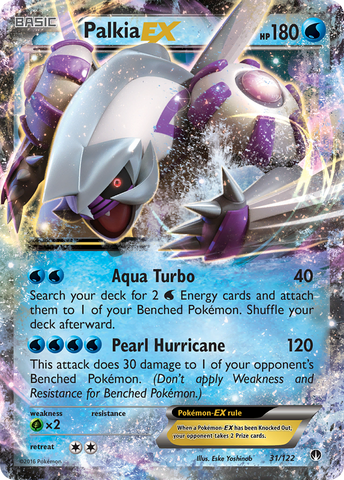 Palkia EX (31/122) [XY : point de rupture] 