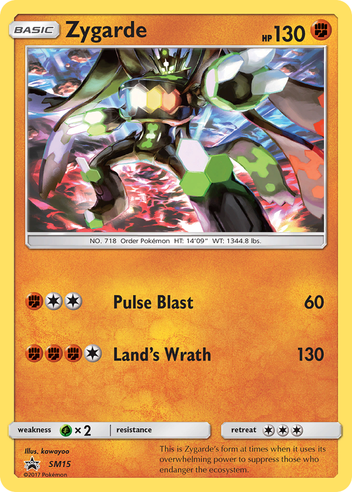 Zygarde (SM15) [Soleil et Lune : Promos Black Star] 