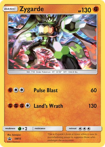 Zygarde (SM15) [Soleil et Lune : Promos Black Star] 