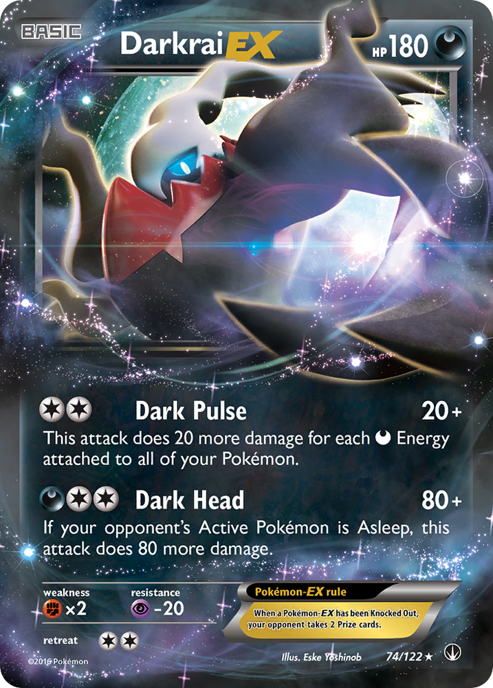 Darkrai EX (74/122) [XY : point d'arrêt] 