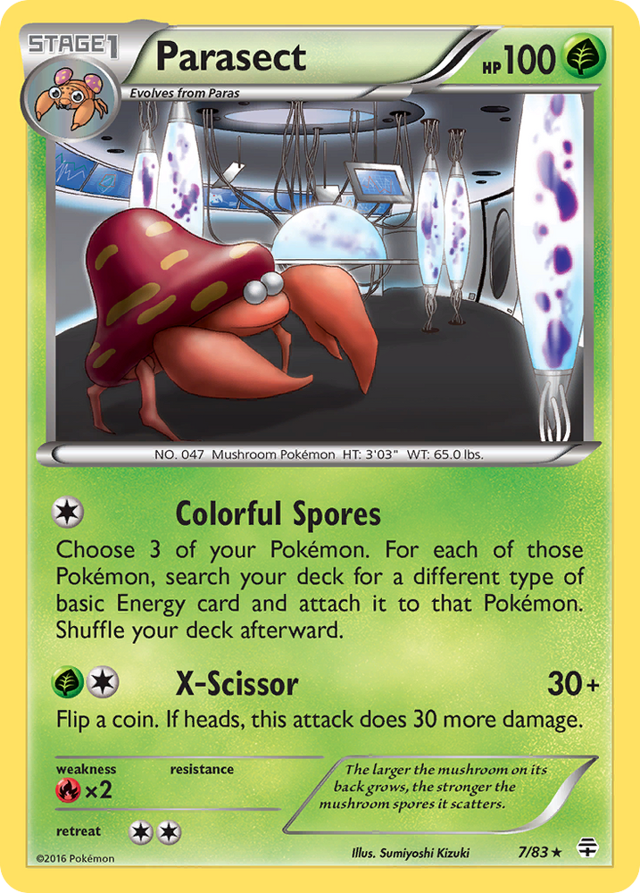 Parasect (7/83) [XY : Générations] 