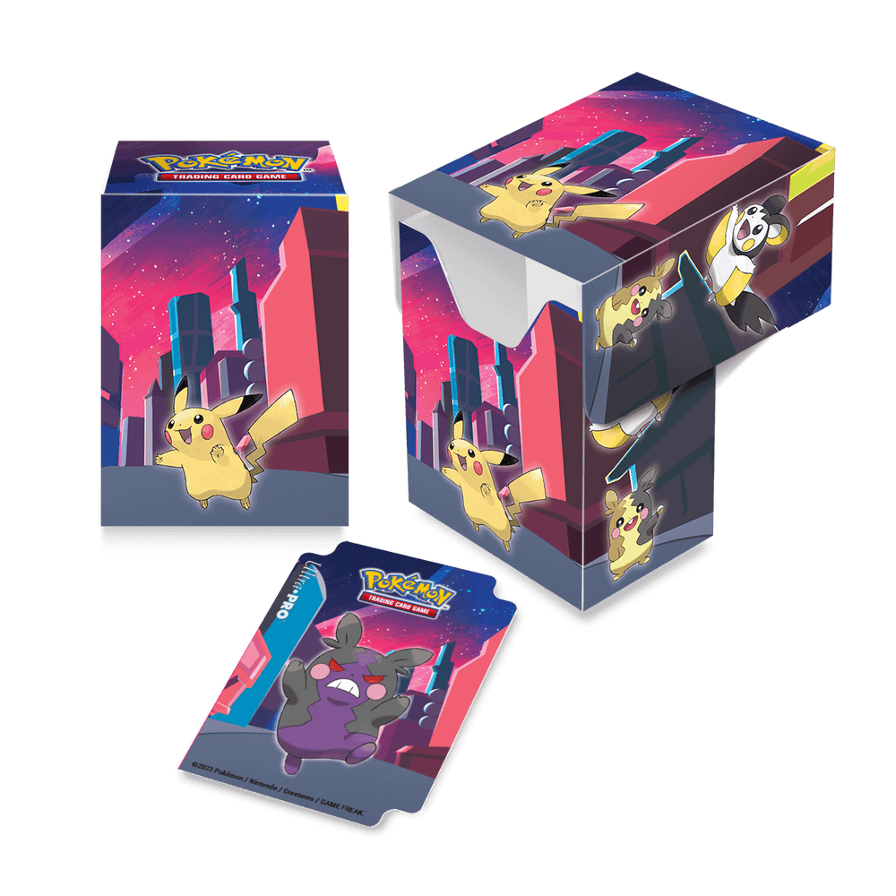 Ultra PRO : Full View Deck Box – Série Pokémon Galerie (Skyline chatoyante) 