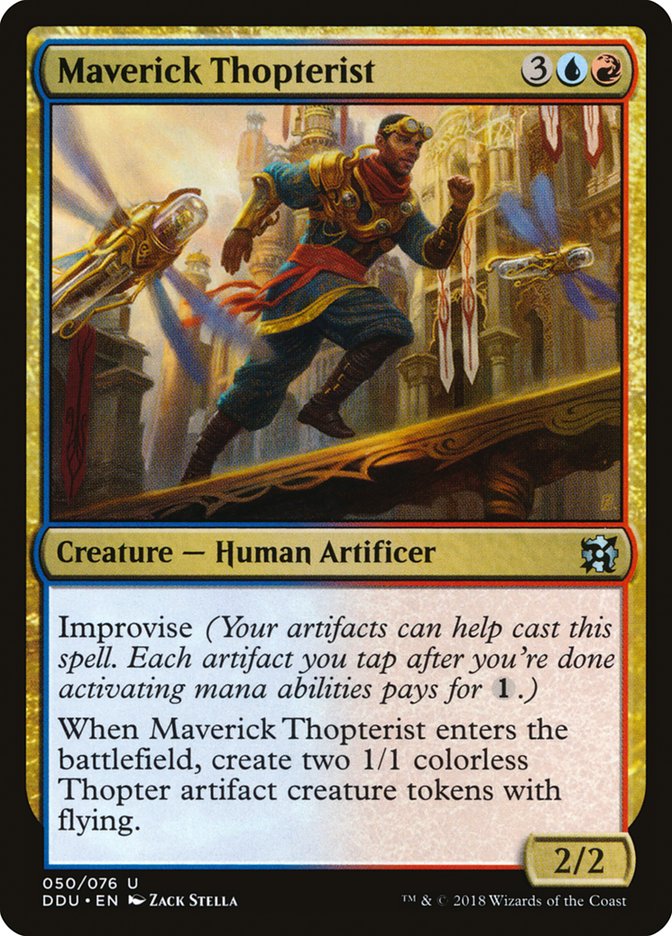 Maverick Thopterist [Duel Decks : Elfes contre Inventeurs] 