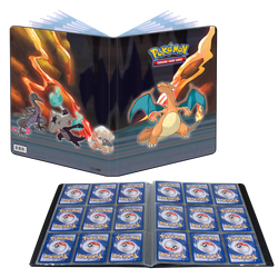 Ultra PRO : Portefeuille 9 poches - Pokémon (Charizard, Salazzle, Torkoal et Alolan Marowak) 