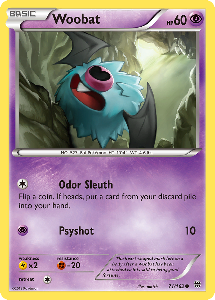 Woobat (71/162) [XY : PERCÉE] 