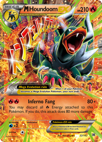 M Houndoom EX (22/162) [XY : PERCÉE] 