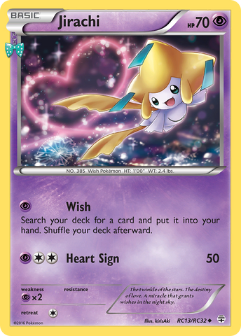 Jirachi (RC13/RC32) [XY : Générations] 