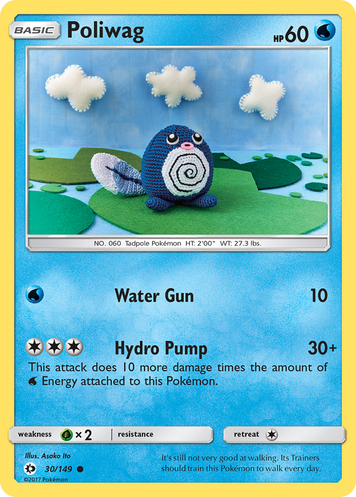 Poliwag (30/149) [Soleil et Lune : Ensemble de base] 