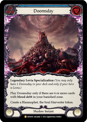 Doomsday [MON189-CF] (Monarch) 1ère édition Cold Foil 