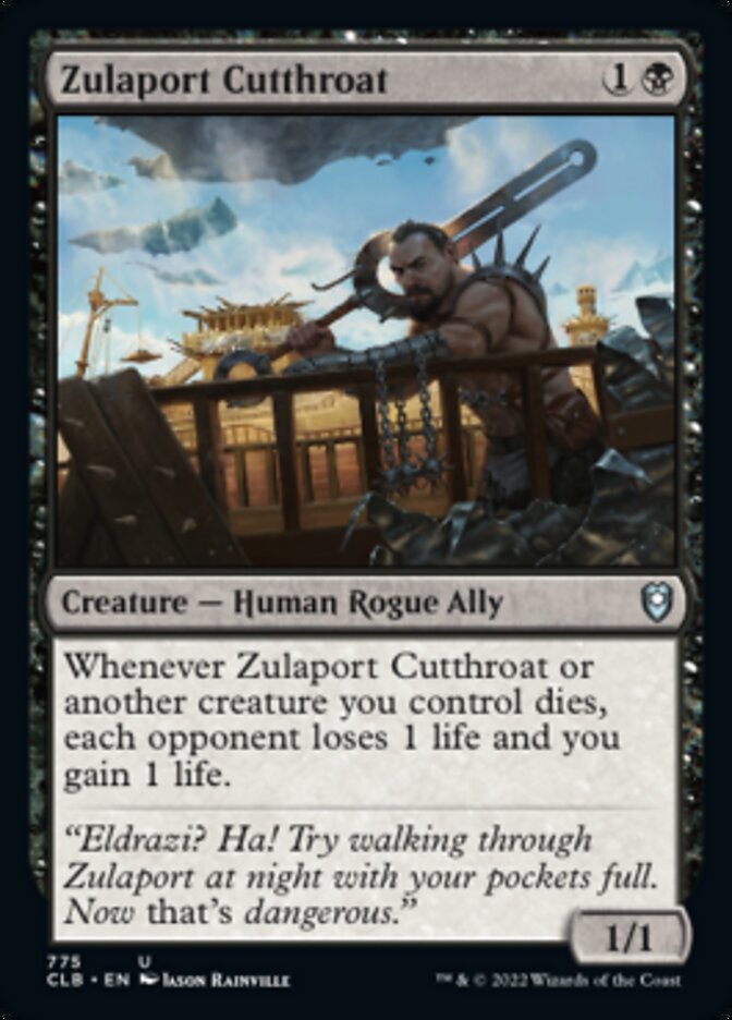 Zulaport Cutthroat [Commander Legends : Bataille de Baldur's Gate] 