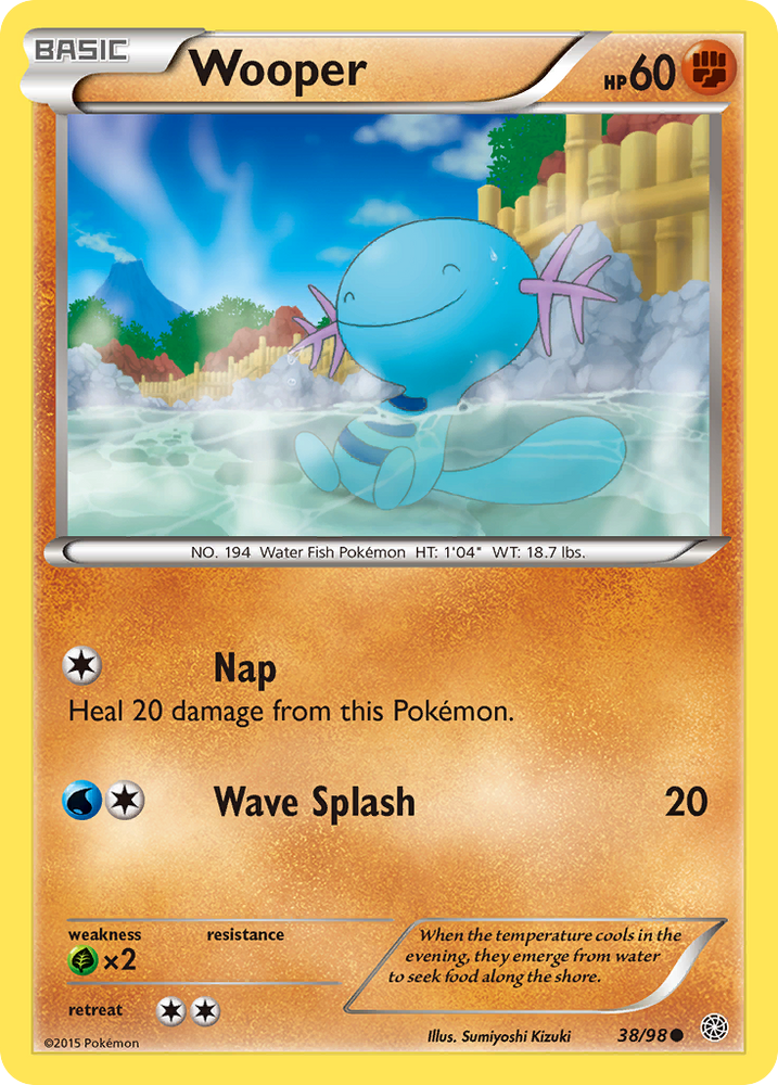 Wooper (38/98) [XY : Origines anciennes] 