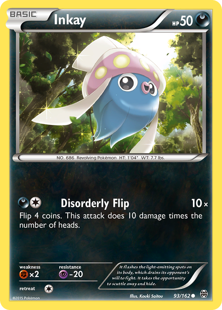 Inkay (93/162) [XY: BREAKthrough]