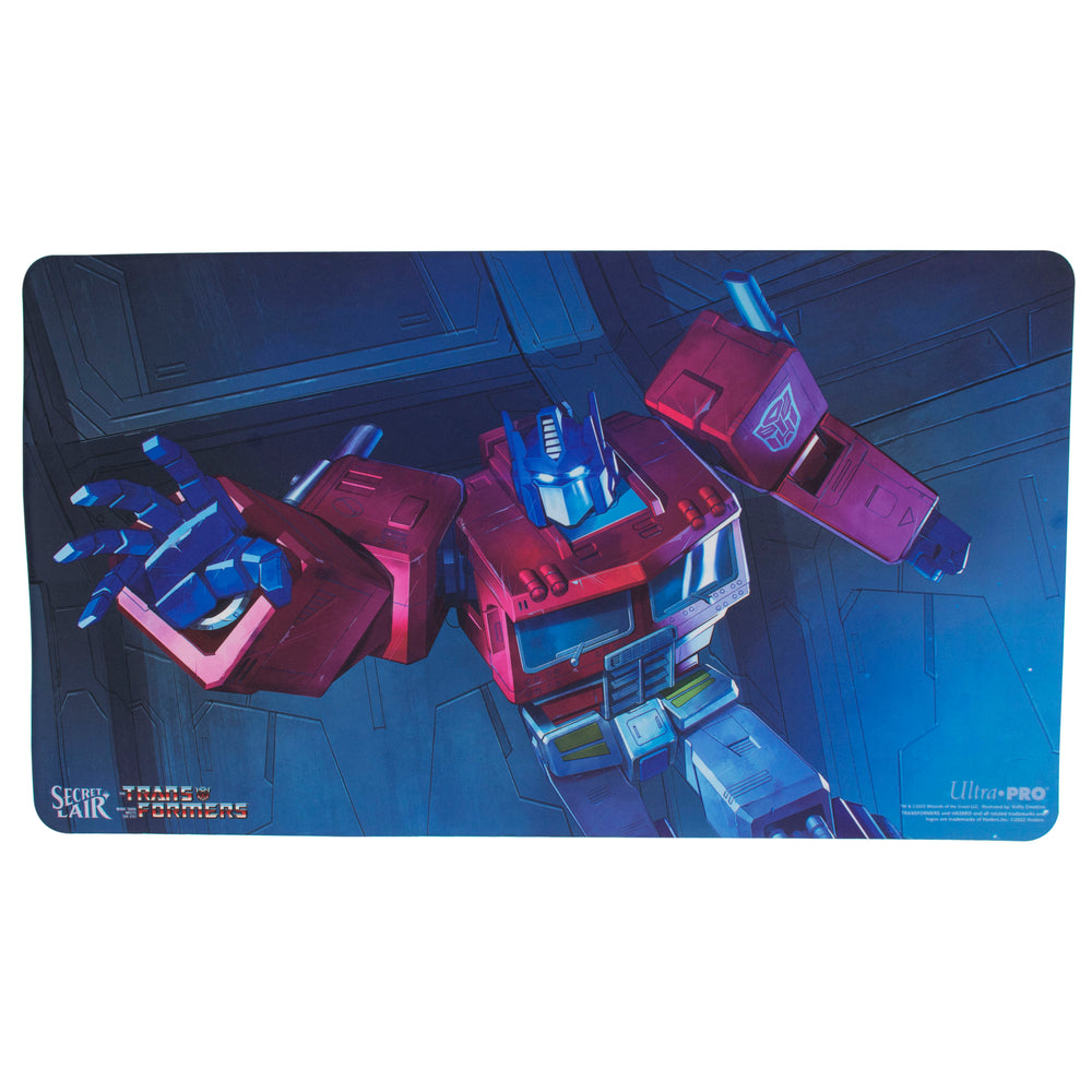 Ultra PRO : Tapis de jeu double face - Secret Lair (Darksteel Colossus Optimus Prime) 