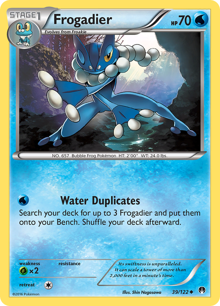 Frogadier (39/122) [XY : point de rupture] 