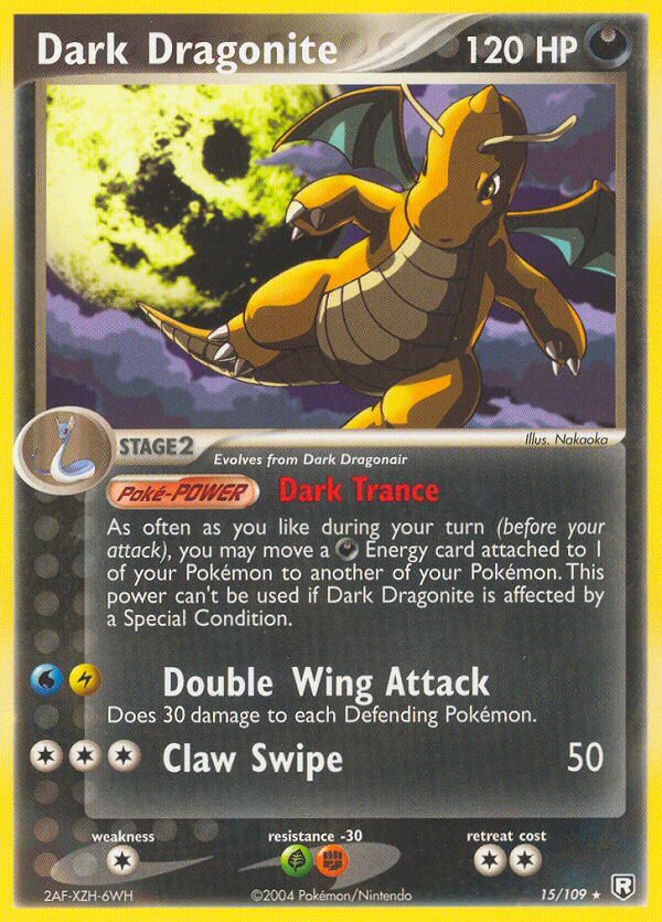 Dark Dragonite (15/109) (Thème Deck exclusif) [EX : Team Rocket Returns] 