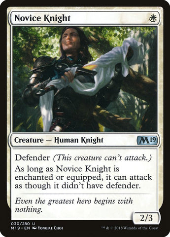 Chevalier novice [Édition de base 2019] 