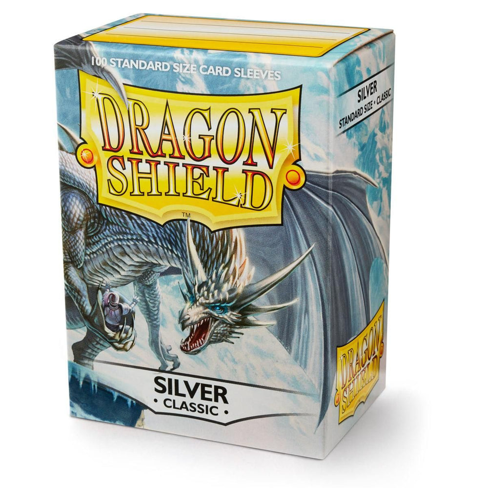 Dragon Shield : Pochettes standard 100 carats - Argent (Classique) 