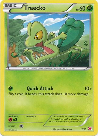 Treecko (7/30) [XY : Kit d'entraînement 2 - Latias] 