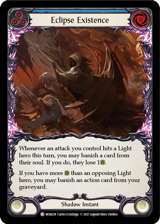 Eclipse Existence [MON218-RF] (Monarch) 1ère édition Rainbow Foil 