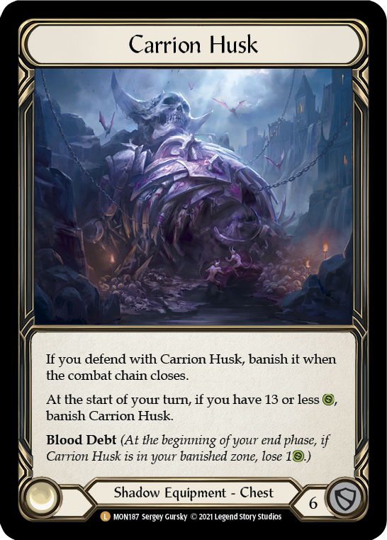 Carrion Husk [MON187-CF] (Monarch) 1ère édition Cold Foil 