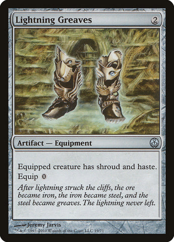 Lightning Greaves [Duel Decks : Phyrexia contre la Coalition] 